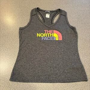The North Face Grey Racerback Tank Top - Size M